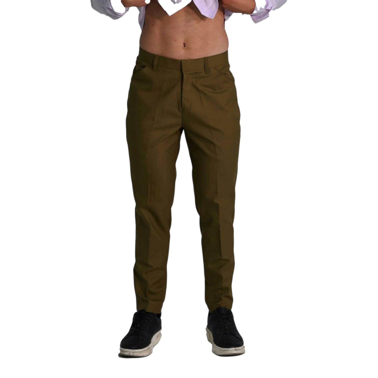 Hotel Workwear Set – long-sleeve button-up shirt + pants