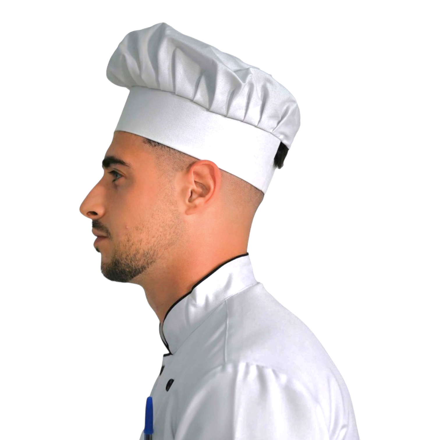Chef Cap – lightweight, wrinkle-resistant polycotton