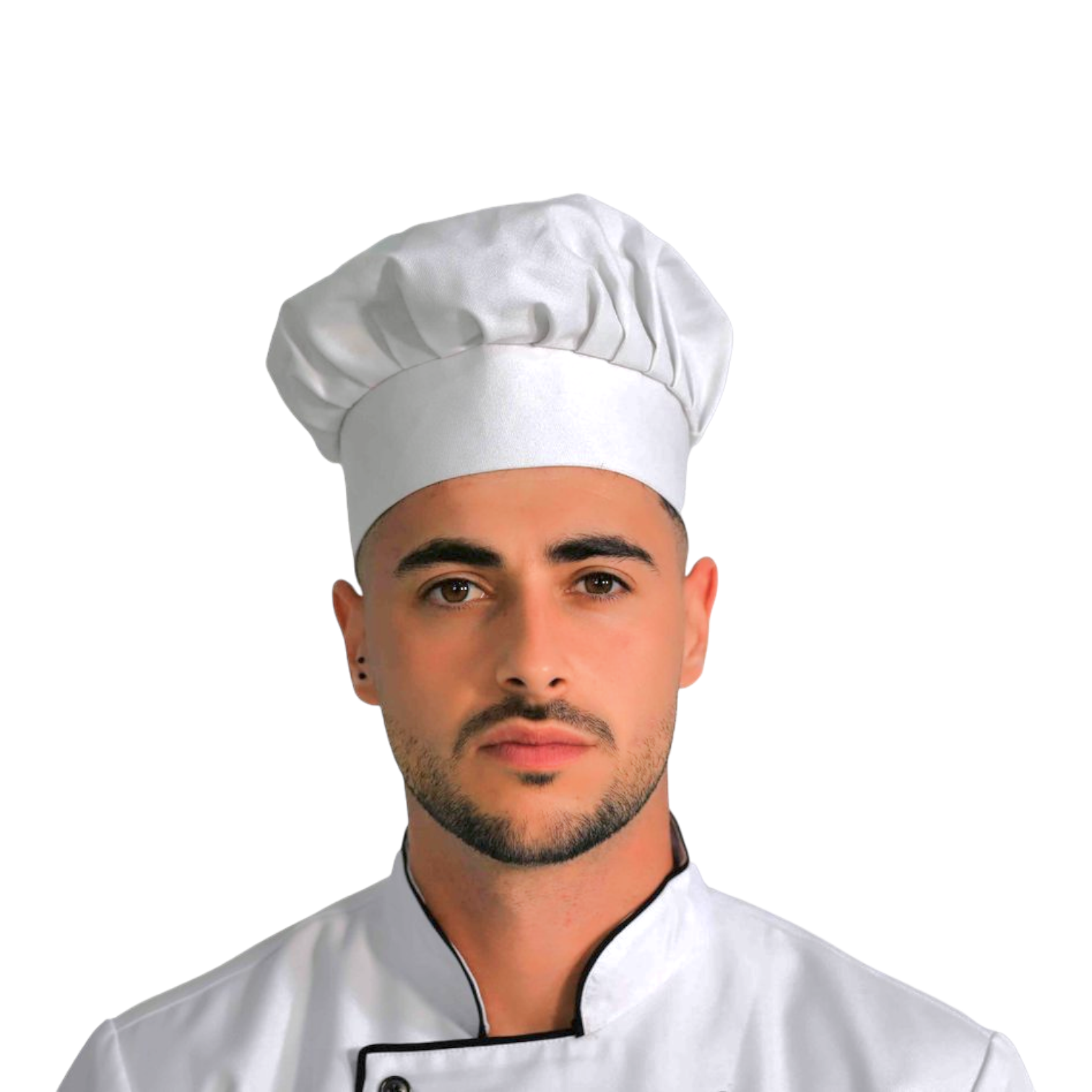Chef Cap – lightweight, wrinkle-resistant polycotton