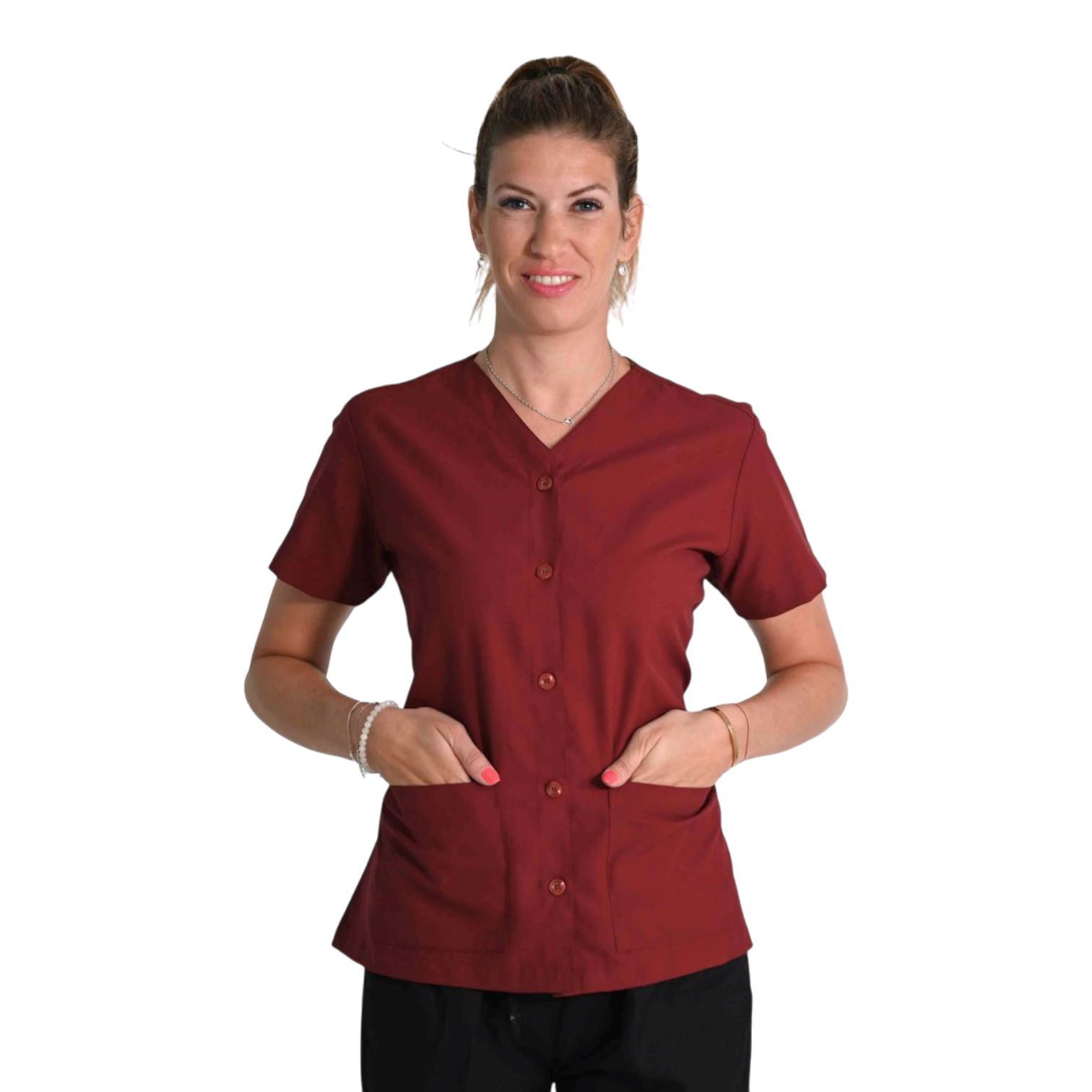 Conjunto de trabajo para limpieza – Camisa y pantalones